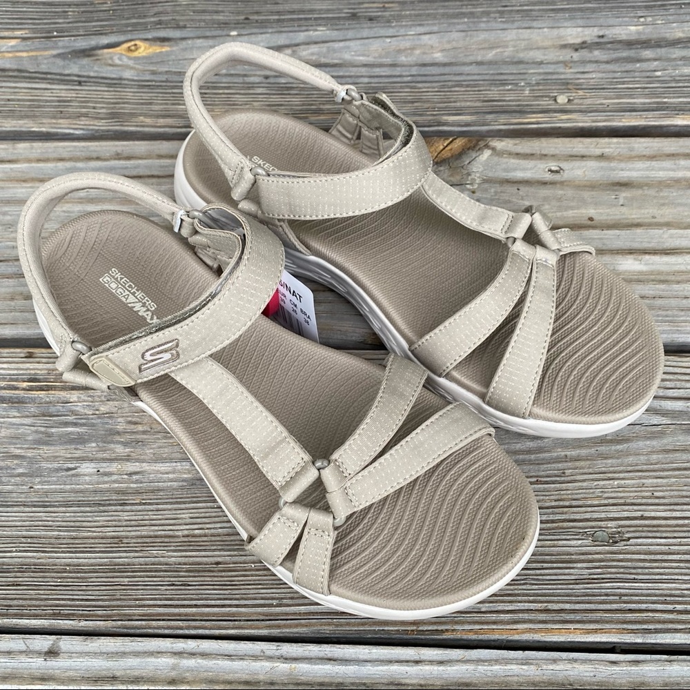 Skechers Performance Women's On The GO 600 Brilliancy Sandals Size 9 Tan